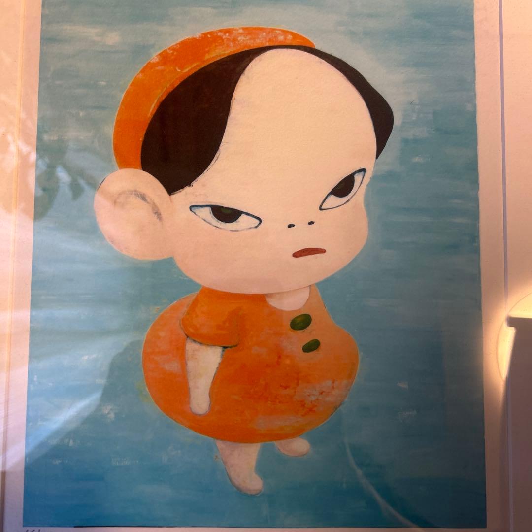 模写　シルクスクリーンアート 65/150 奈良美智