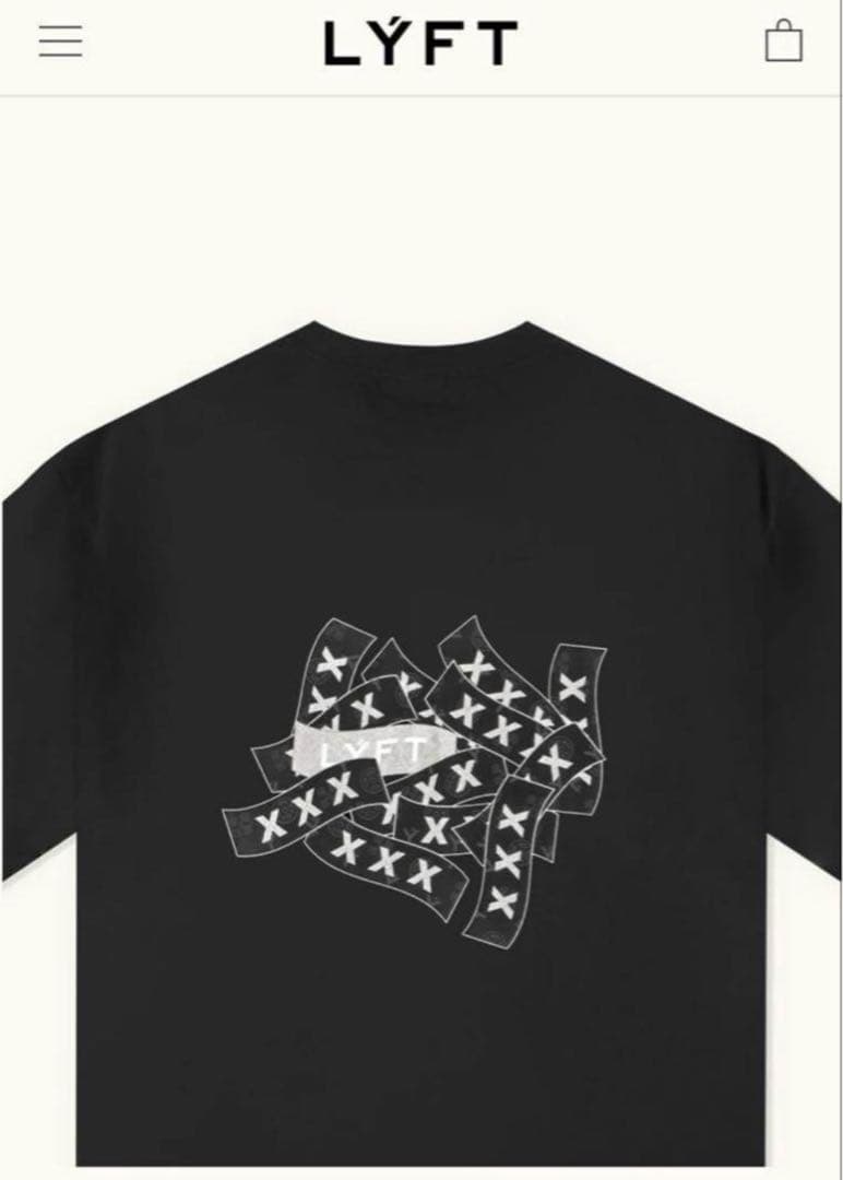 【完売品】LÝFT × XXX BIG T-SHIRT XL