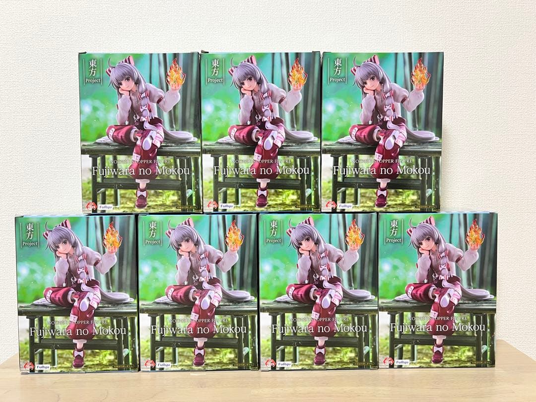 東方Project ぬーどるストッパーフィギュア 藤原妹紅×7個