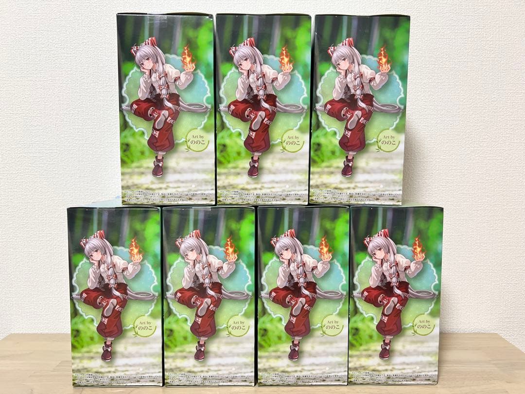 東方Project ぬーどるストッパーフィギュア 藤原妹紅×7個