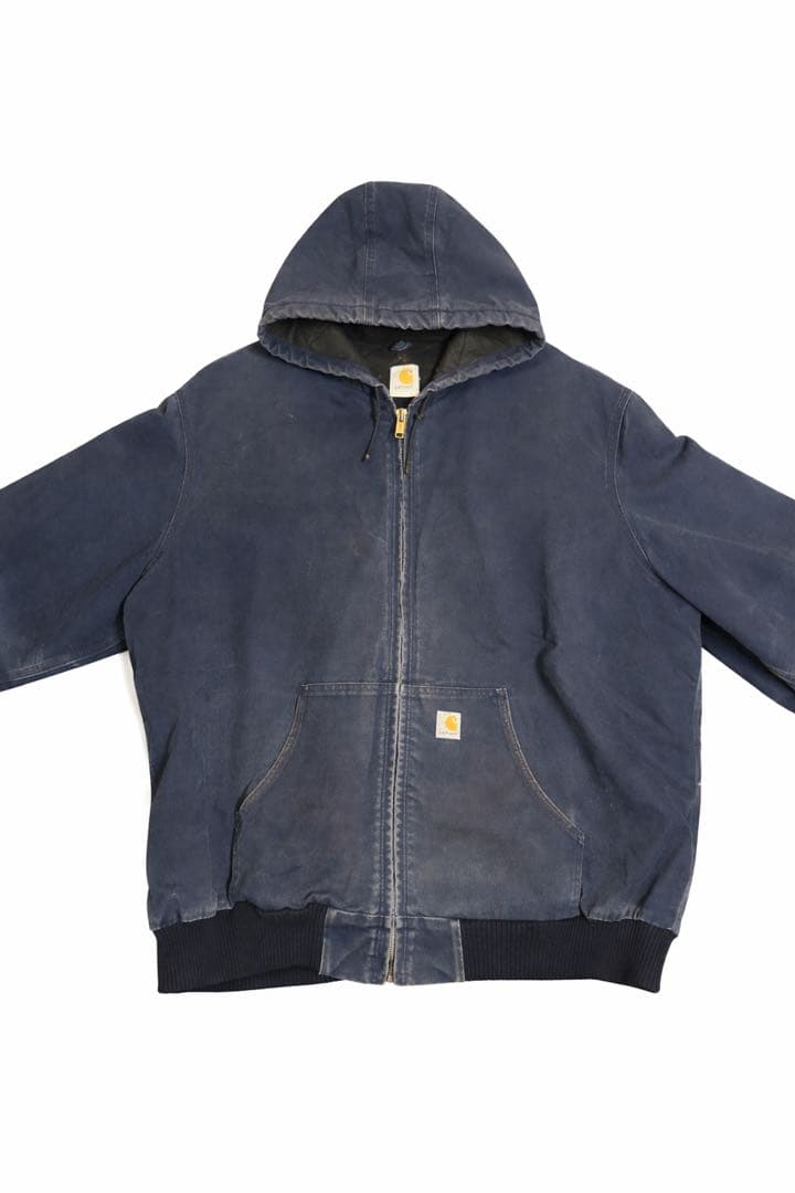 Carhartt アクティブジャケット ネイビー フェード ビッグサイズ