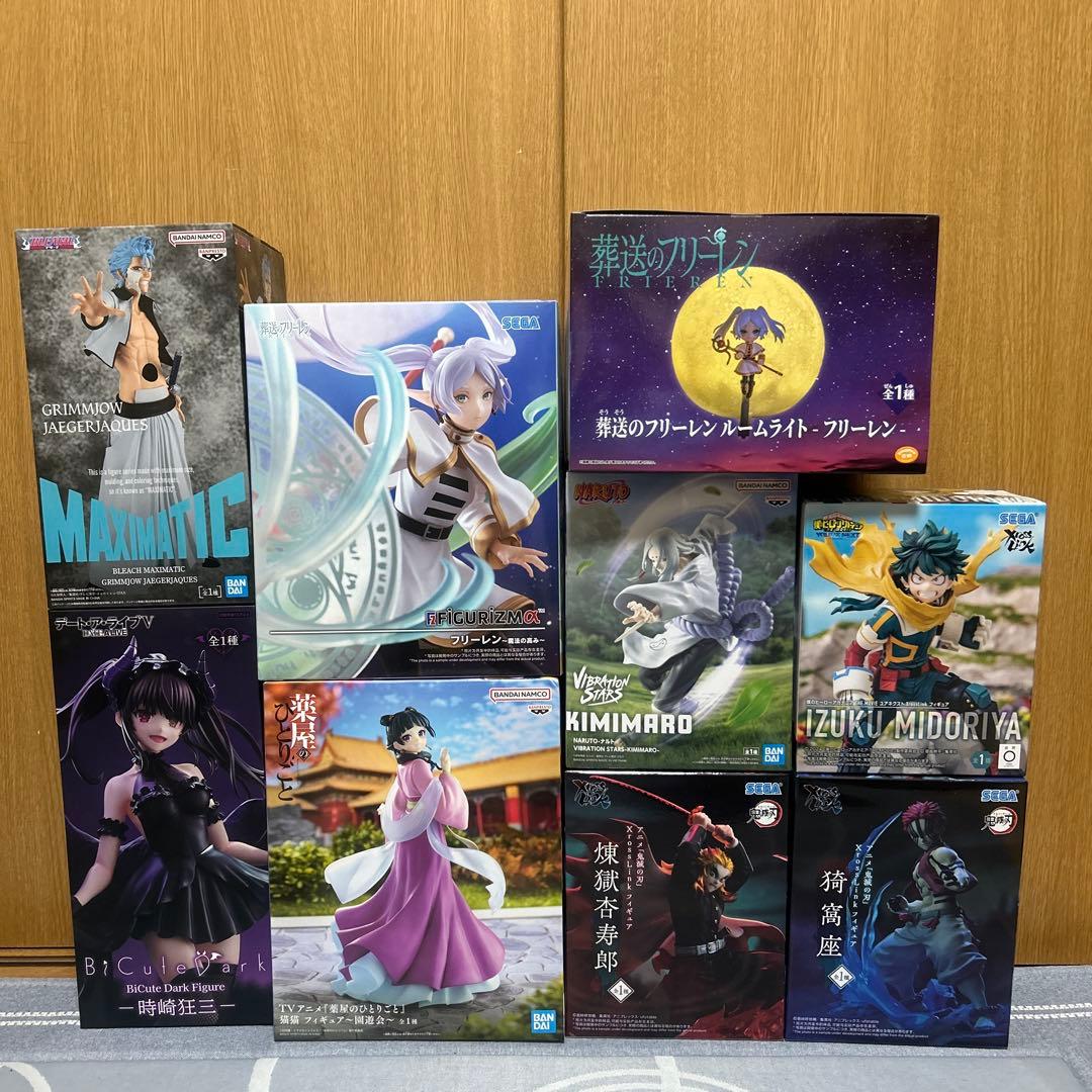 最新 プライズ フィギュア まとめ売り 9体