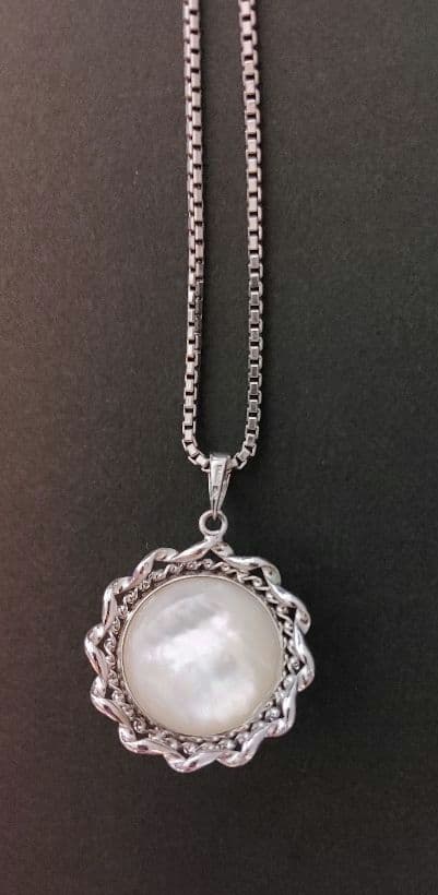 大きいマベパール❇️ペンダントチャーム❇️