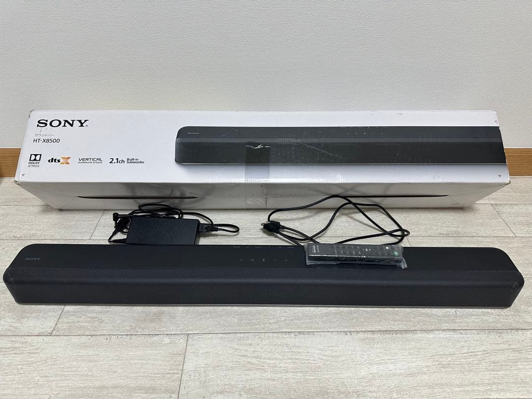 美品 ソニー SONY サウンドバー HT-X8500 2021年製