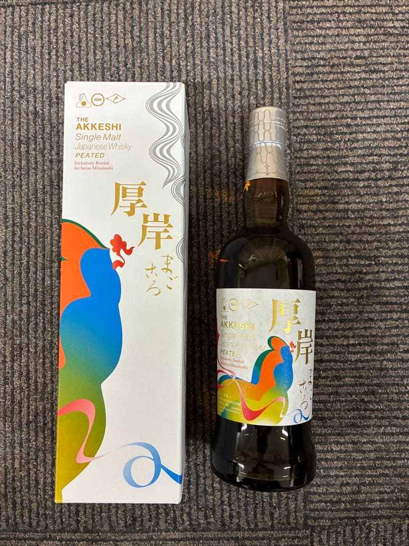 限定商品 ウイスキー 厚岸蒸留所 ピート《厚岸まごころ》700ml