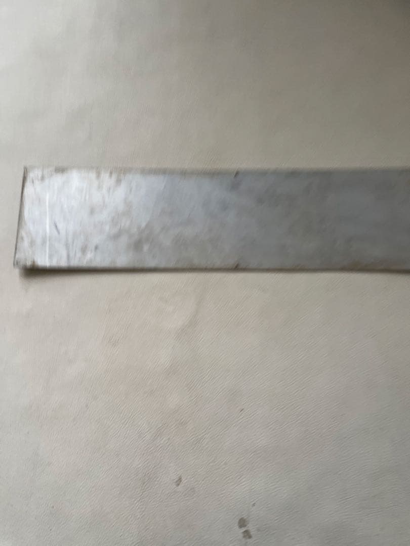 バス放出品 お降りの方は前扉から 使用品 本物 希少品 アルミ製 中古品