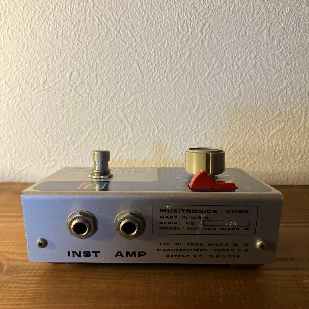 mu-tron micro v 元箱付き ヴィンテージ 極美品