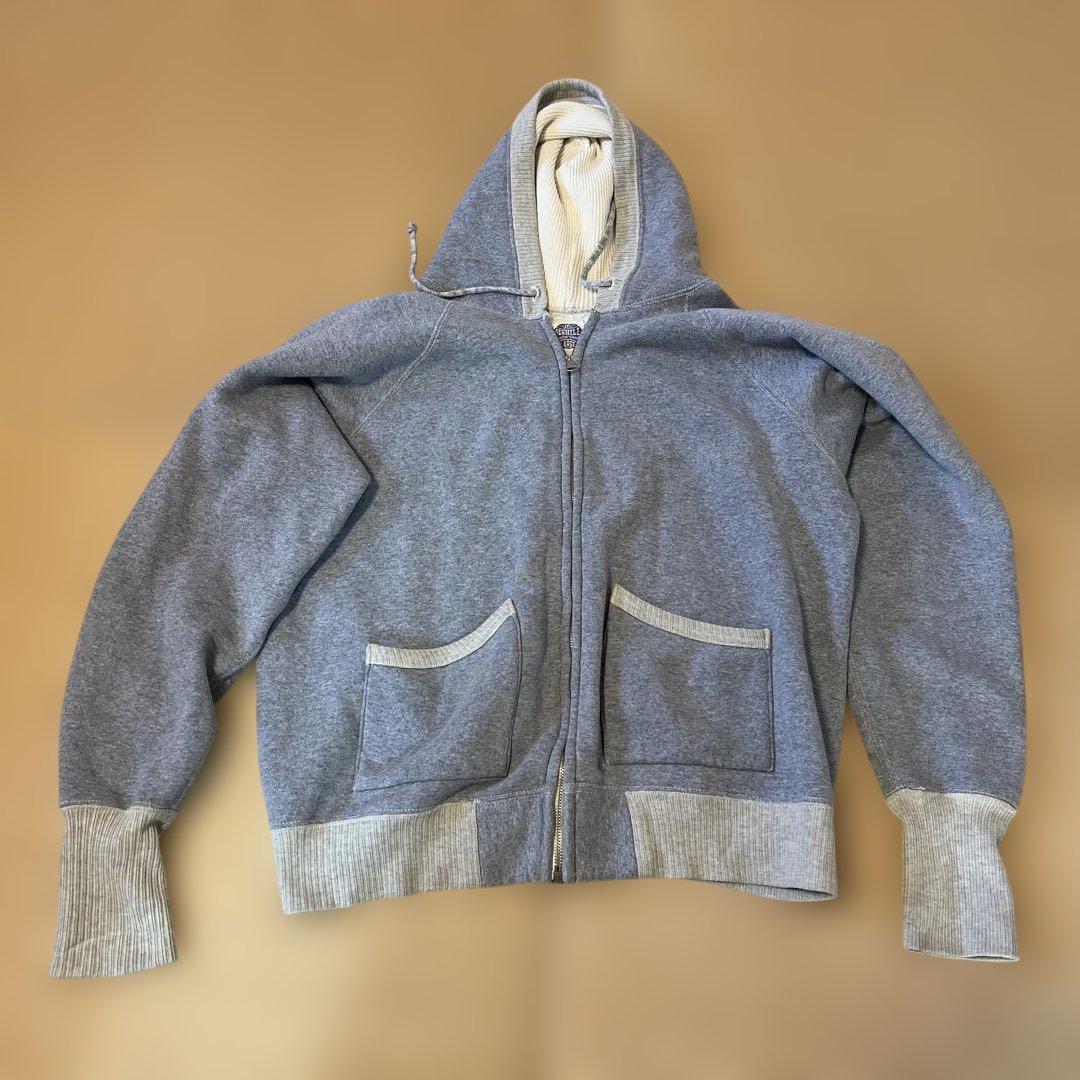 トイズマッコイ　McHILL グレー フルジップパーカー Lサイズ