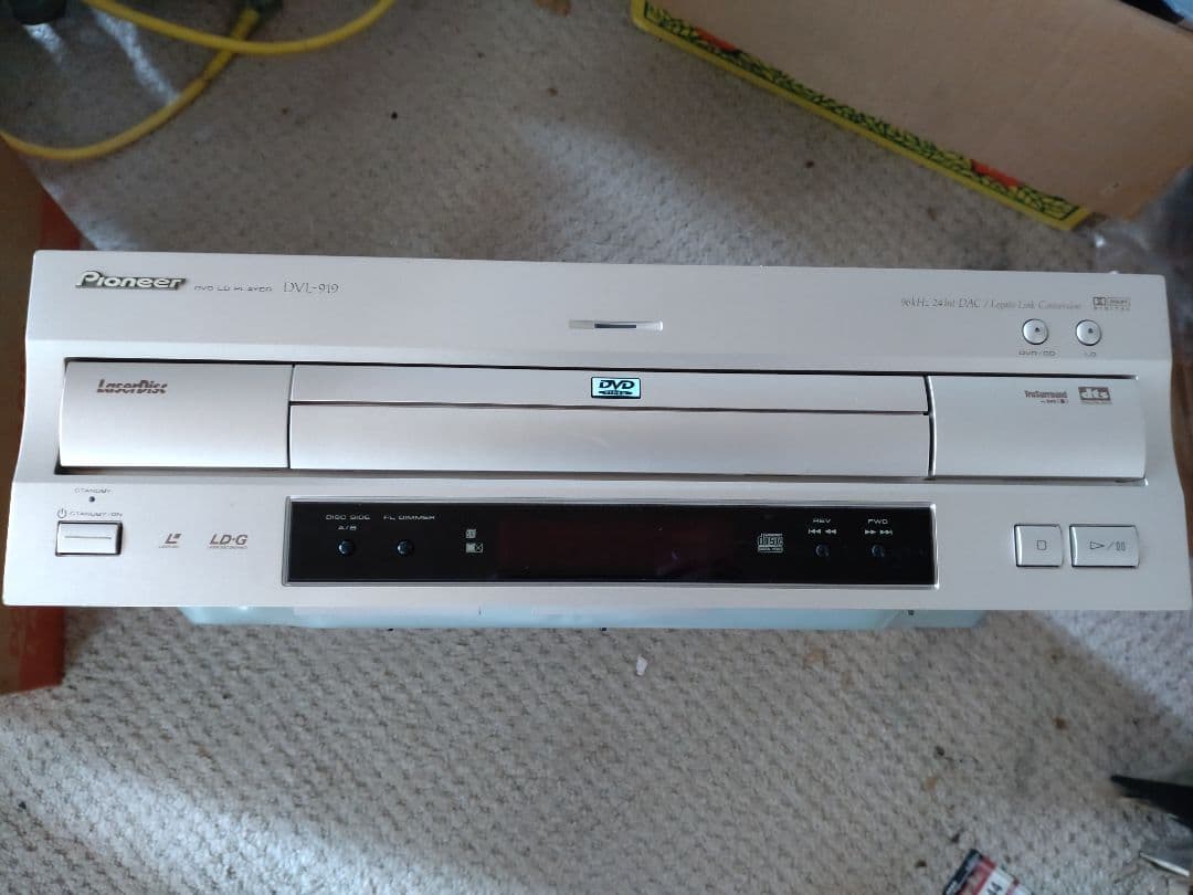 Pioneer DVD・レーザーディスクプレーヤー DVL-919