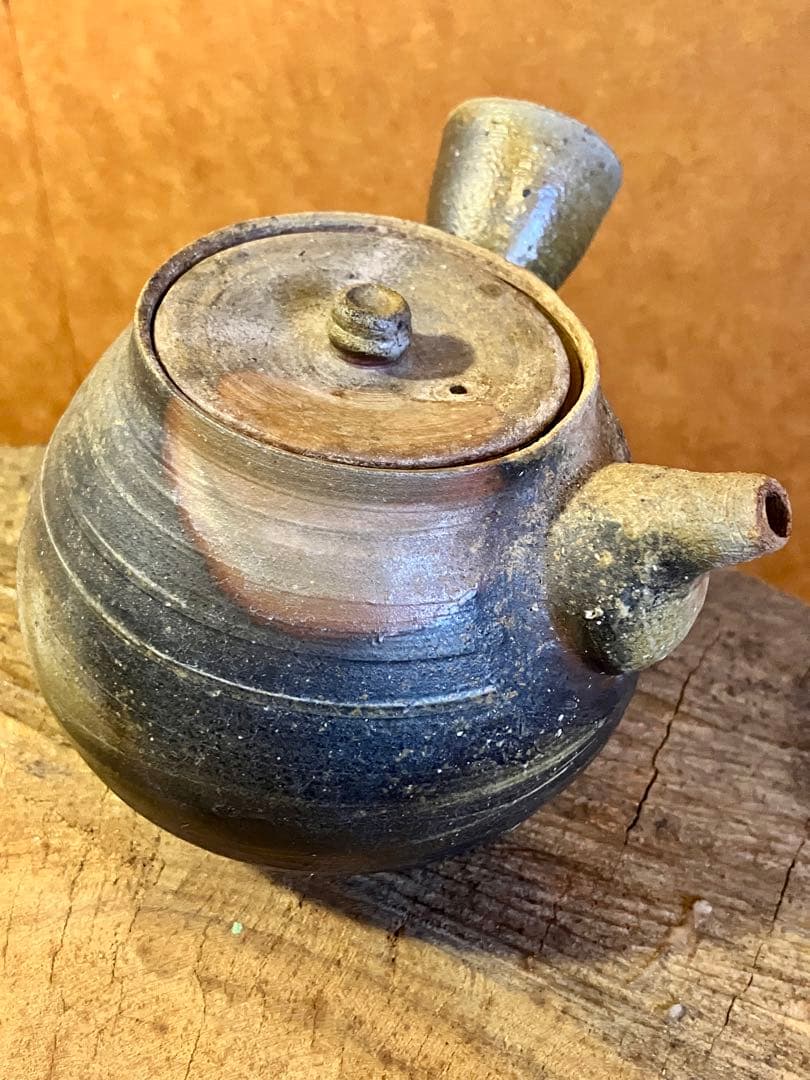 名品　備前　陶器　急須　作家一点もの