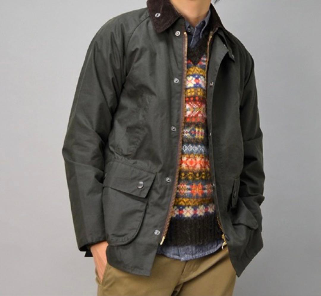 バブアー　ビデイル　38 barbour ユナイテッドアローズ　ビームス　英国製