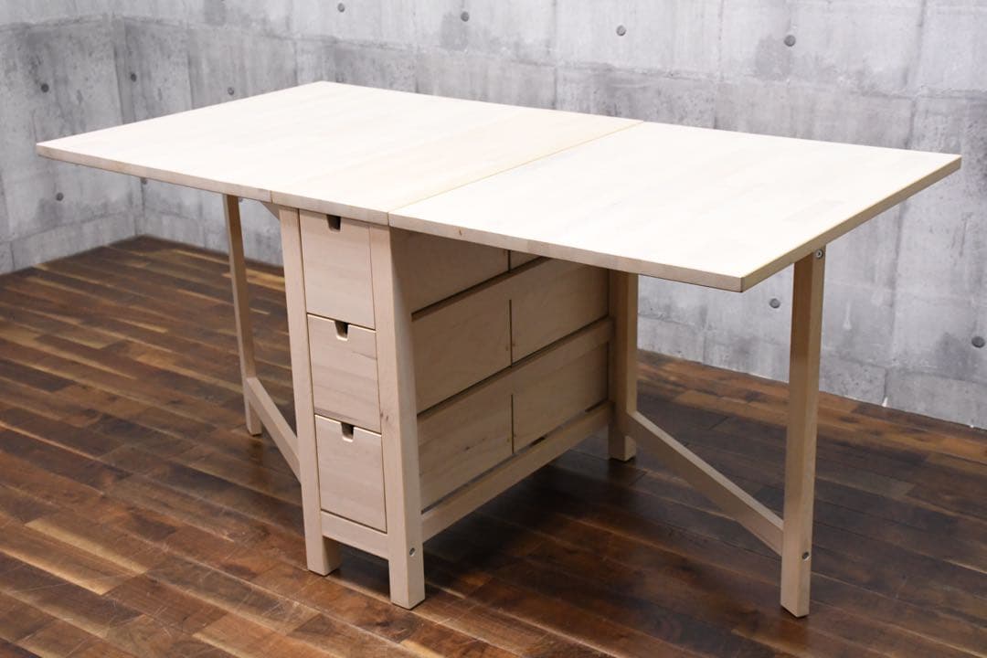 EAC54 展示品 IKEA NORDEN ノールデン ゲートレッグテーブル