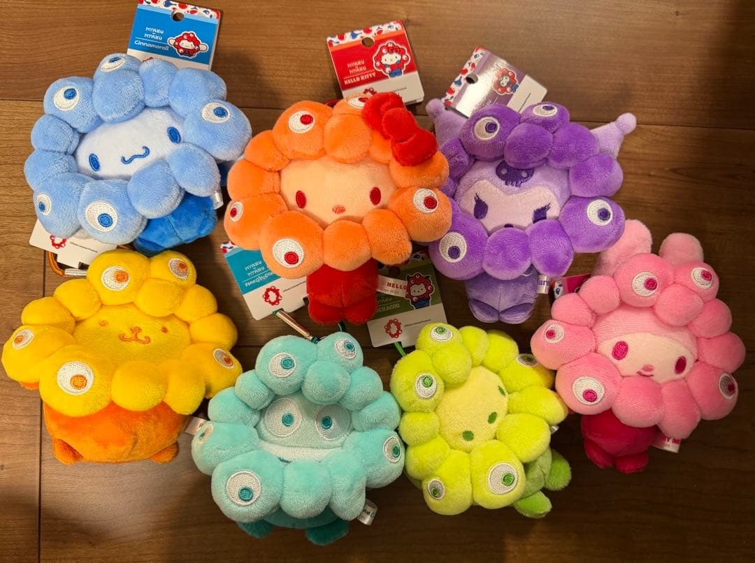 推しカラーBC サンリオミャクミャク 7種類セット 新品