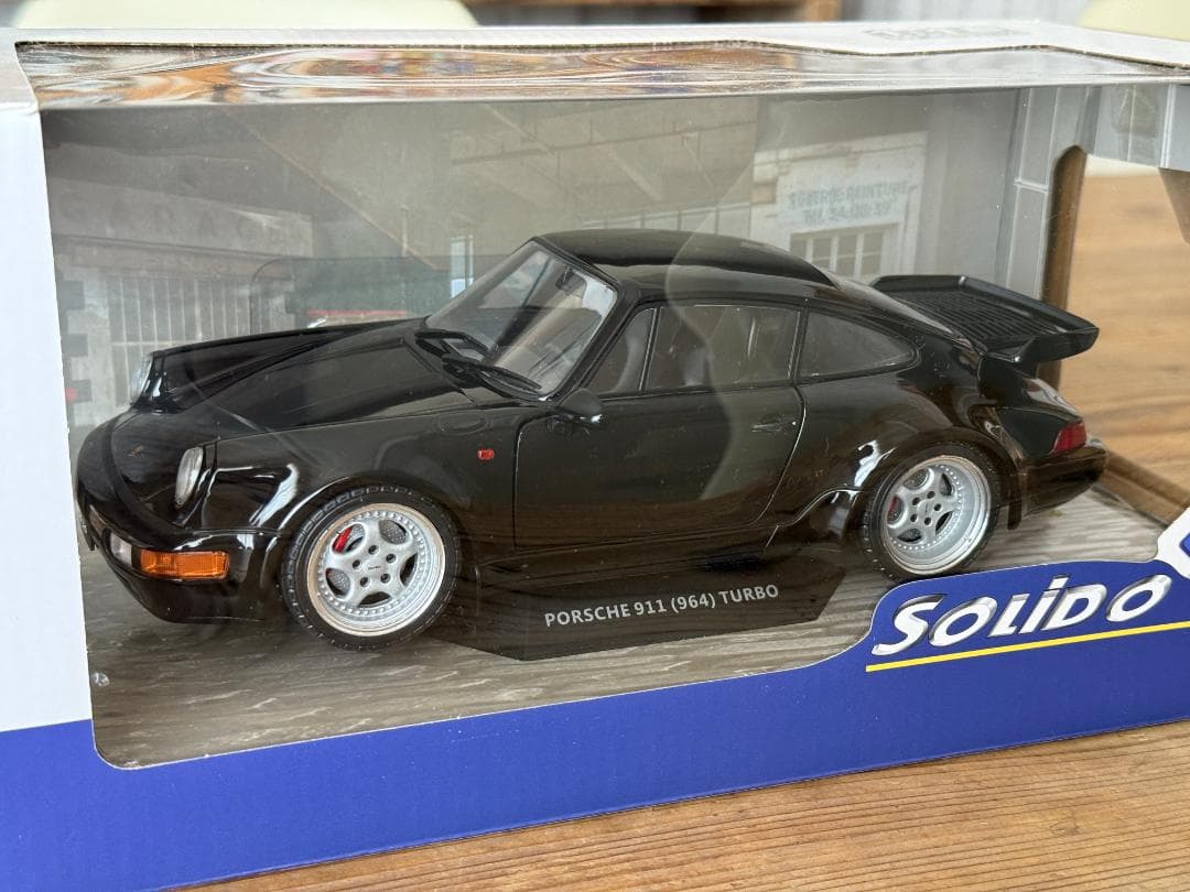 ミニカー Solid PORSCHE 911 TURBO 3.6 1993 1/18