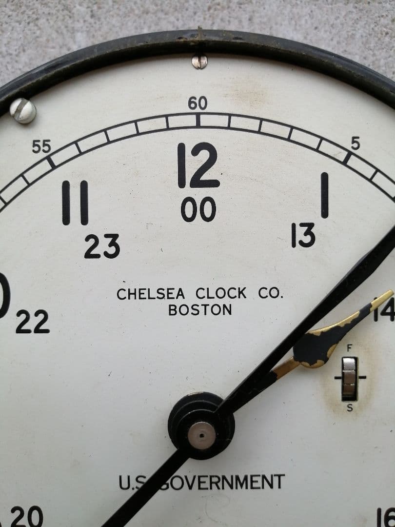 U.S.NAVY WW2 DECK CLOCK 40年代　50年代　ビンテージ