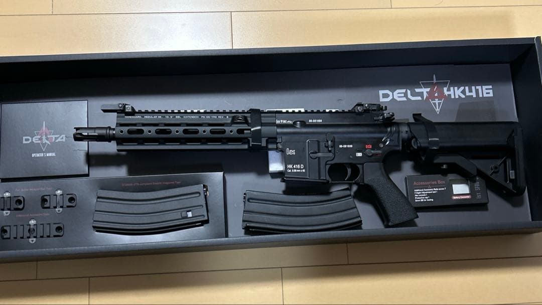 次世代電動ガン　HK416デルタカスタムブラック