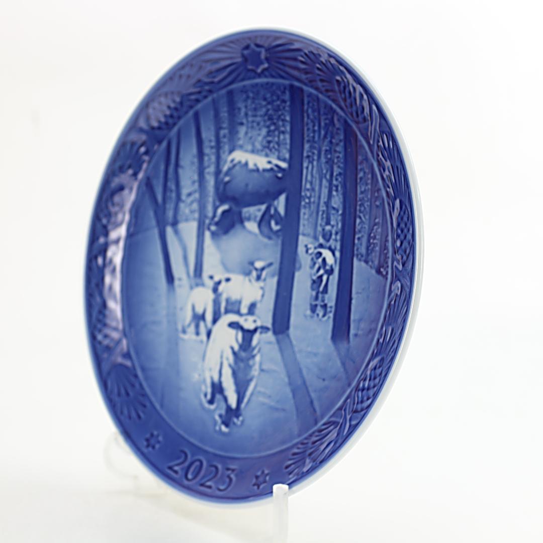 2023年 「森のクリスマス」 イヤープレート ロイヤルコペンハーゲン 北欧