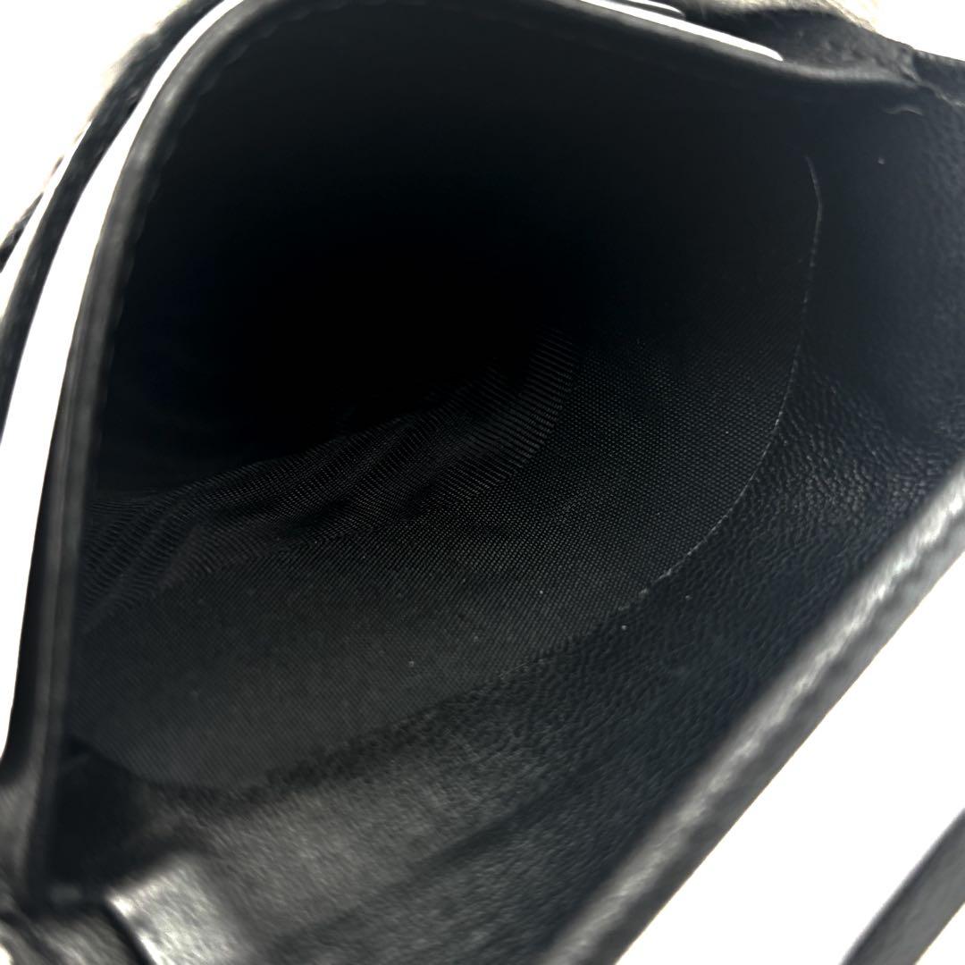 【美品✨】シャネル ココステッチ キャビア Wホック 二つ折 財布