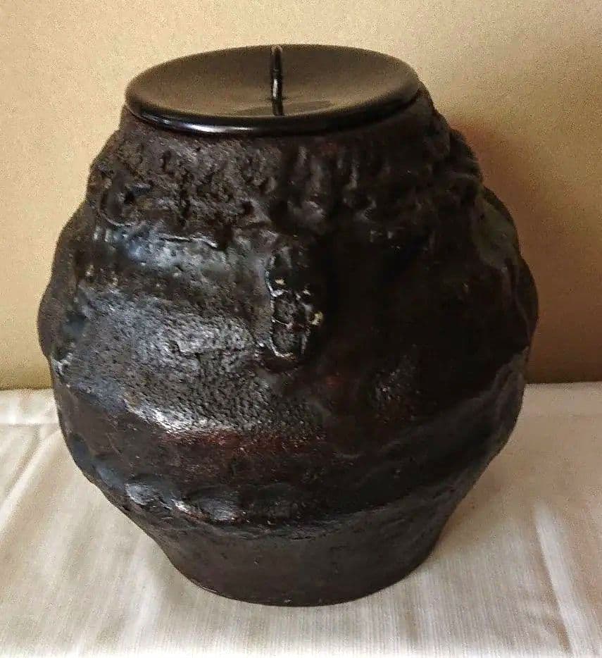 茶道具備前芋頭水指