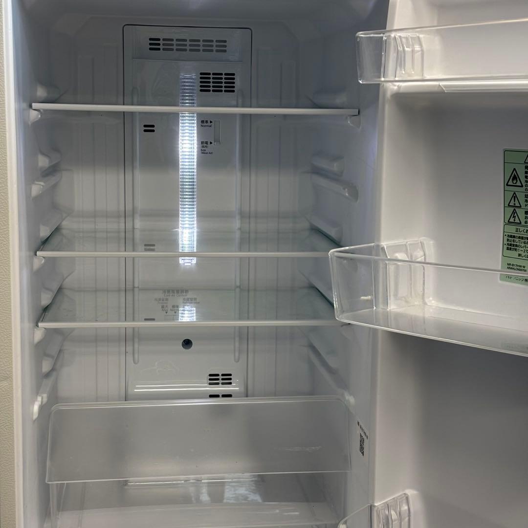 ♪LAB 送料込 パナソニック 2ドア168L NR-B17HW-W