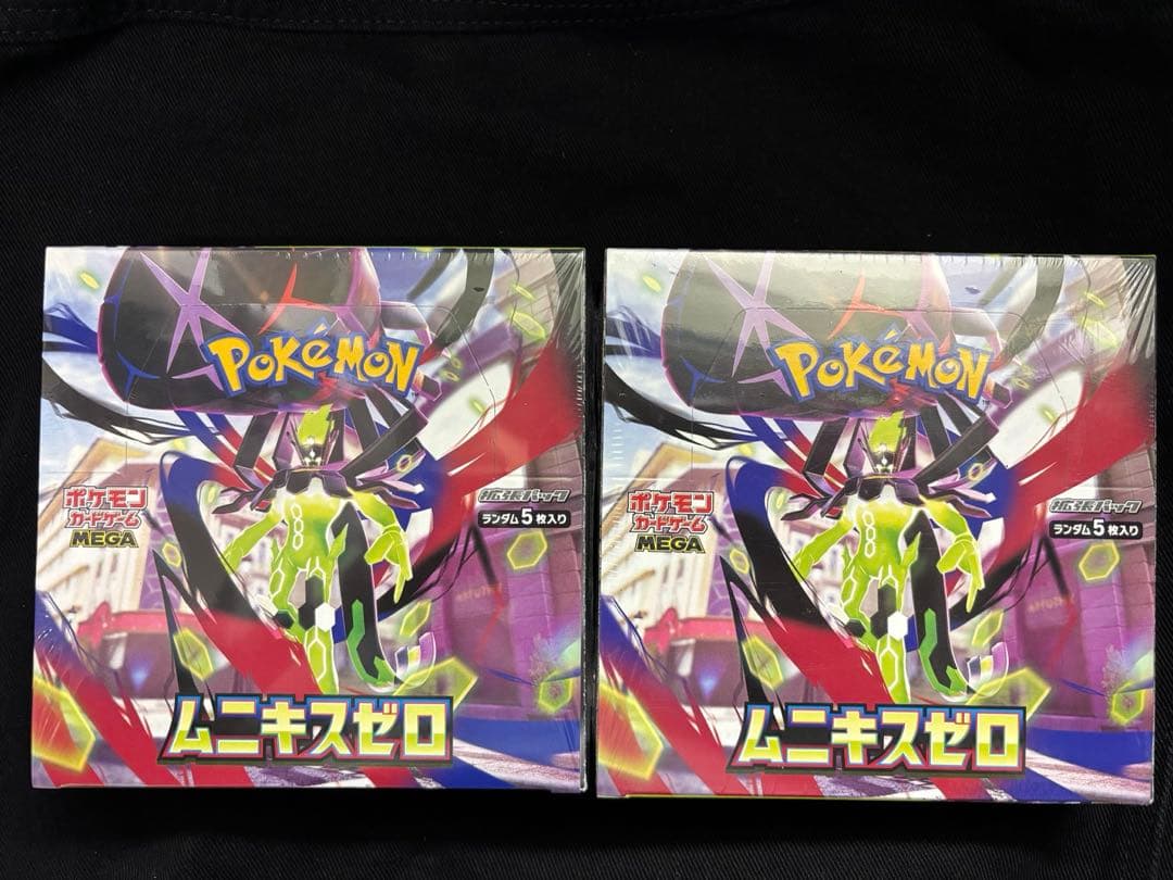 ポケモンカードゲーム ムニキスゼロ　2BOX 新品未開封　シュリンク付き