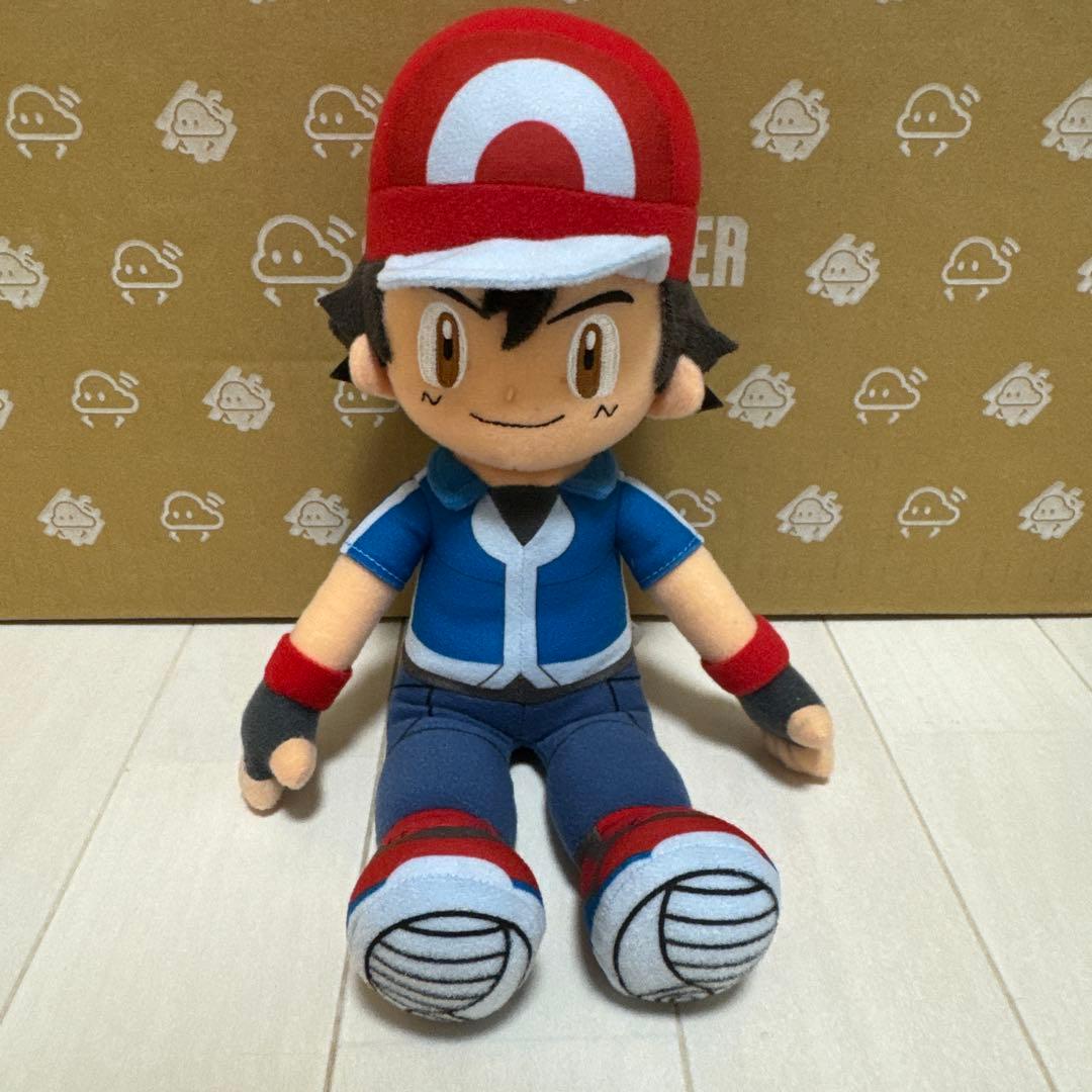 レア ポケットモンスター XY サトシ sekiguchi ぬいぐるみ 美品