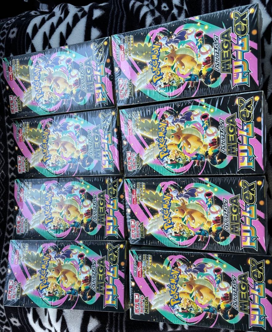 シュリンク付きポケモンカードMEGA ハイクラスパック　ドリーム ex　8BOX