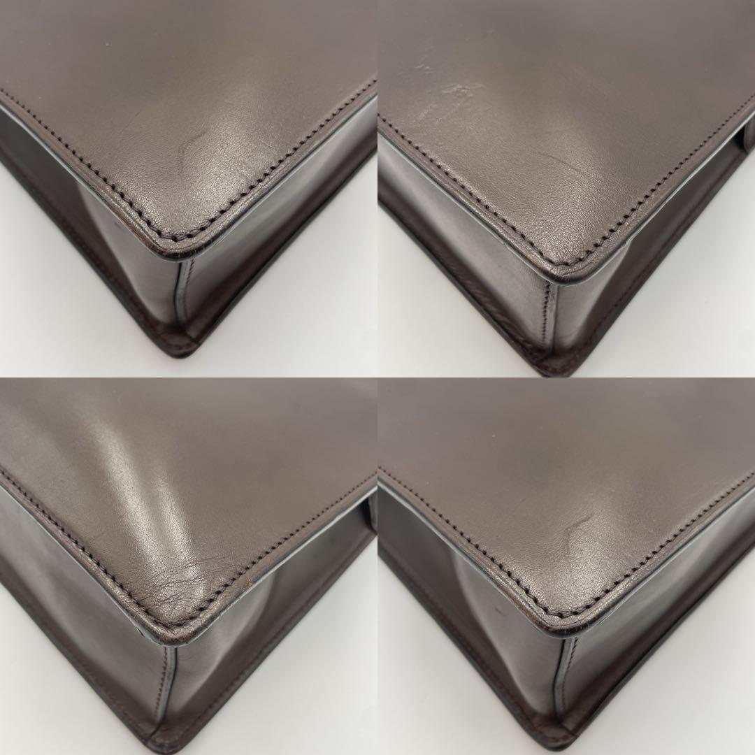 土屋鞄 マグナス 2way ビジネスバッグ ダークブラウン