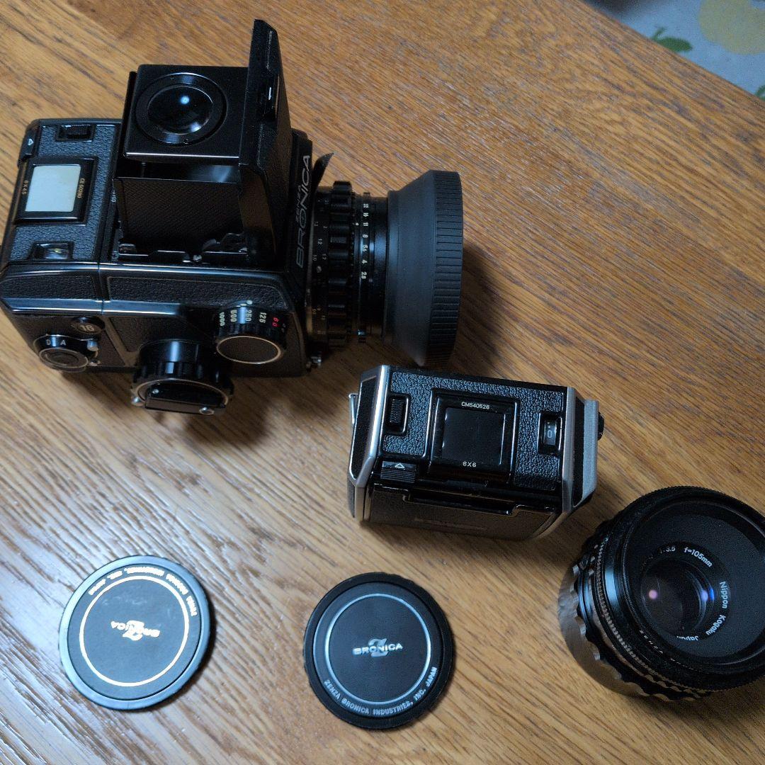Zenza Bronica フィルムカメラ 標準レンズ付き