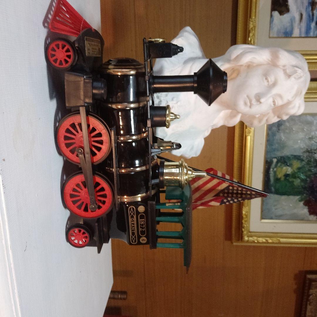 GRANT 1872 蒸気機関車 黒と赤