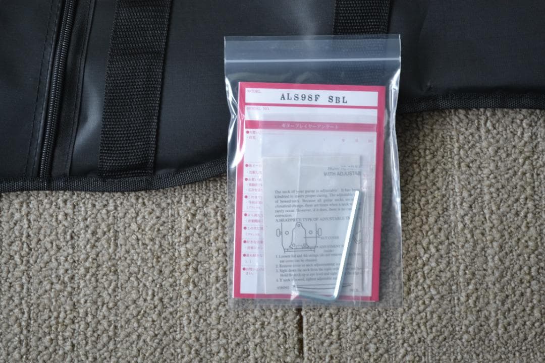 新品Tokai (東海楽器) エレキギター ALS98F SBL【ソフトケース】