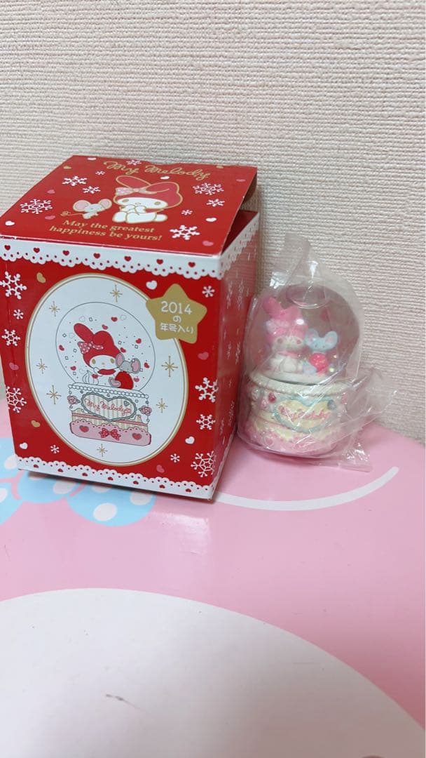 マイメロ　冬季限定スノードーム