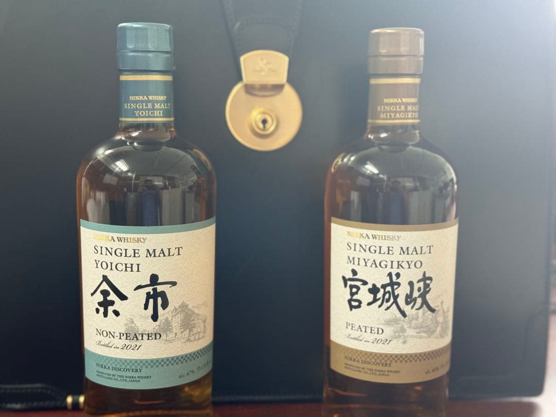 余市ノンピーテッド＆宮城峡ピーテッドセット