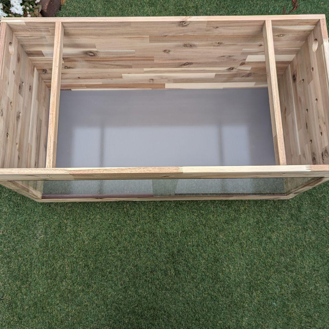 爬虫類　飼育ケース　ケージ　✨　木製　ハンドメイド　ヘビ