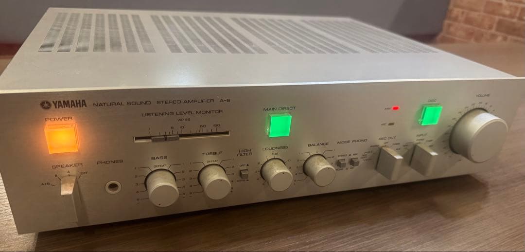 YAMAHA A-6ステレオプリメインアンプ