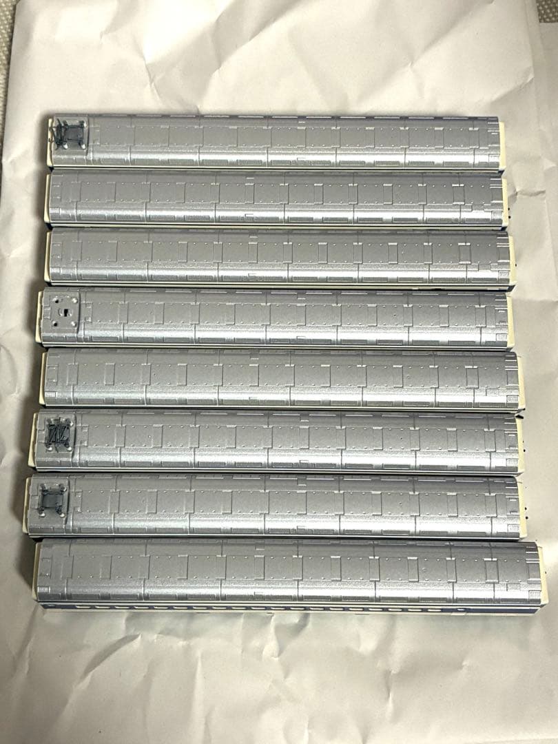 U*1様 0系新幹線中間車8両　tomix パンタ破損