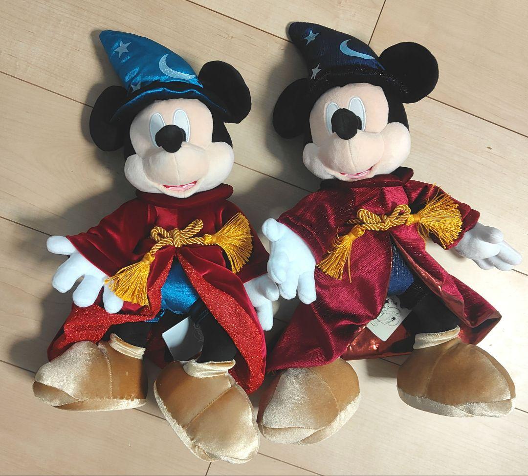 ファンタジア　ディズニーストア　ミッキーぬいぐるみ　可動式　85周年　25周年