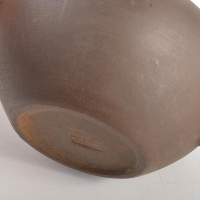 中国　東宝謹製　紫砂　朱泥　急須　茶壷　C　R6433