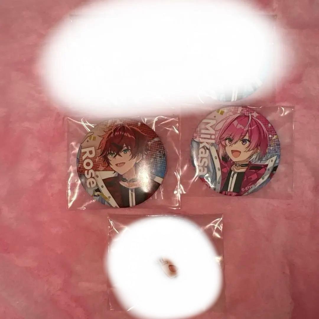 めておら 騎士X アンプタック すとふぇす ハロウィン スクエア缶バッジ