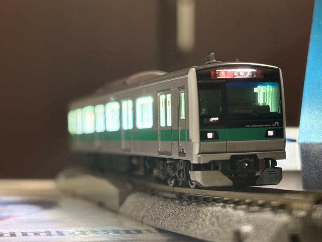 本日12時までセール！233系2000番台室内灯付き、TN化済 精密加工品