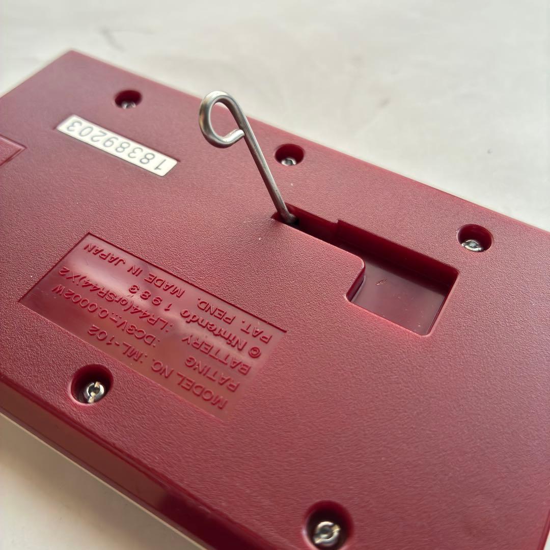 Nintendo MARIO'S Cement Factory ゲーム&ウォッチ