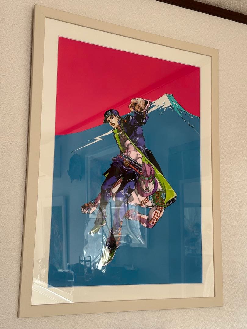 ジョジョの奇妙な冒険 ジョジョ展 空条承太郎 高級複製原画