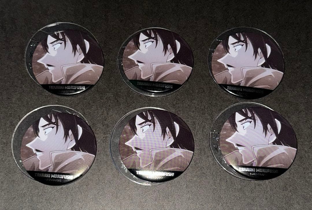 名探偵コナン 隻眼の残像 場面写カバー付き缶バッジ 諸伏高明 6個セット