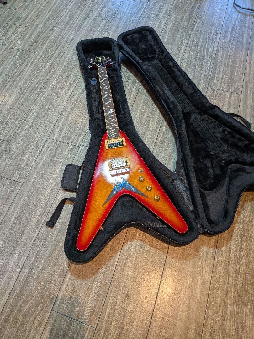 Hamer Vector F/T エレキギター オレンジ・サンバースト