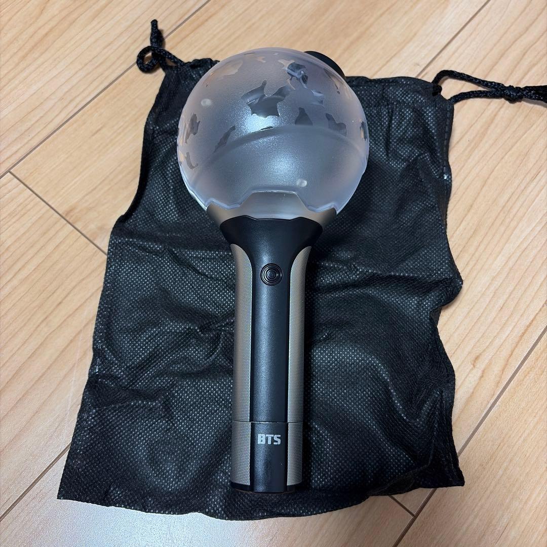 防弾少年団 オフィシャルライトスティック VER.2 レシート有