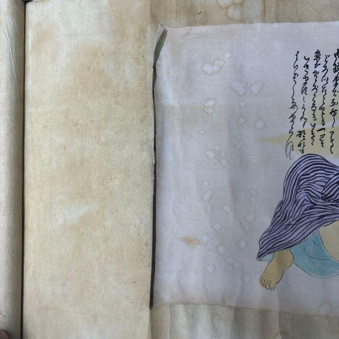 骨董 古美術 春画 巻物 希少 貴重 時代物 アート 資料 レトロ
