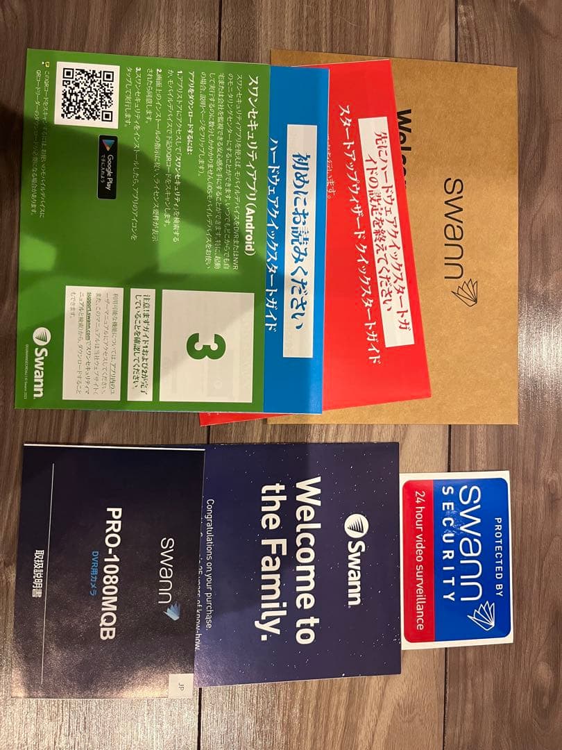 【❤︎ まゆちゃん❤︎】 Swann 防犯カメラ4台 DVRセット 開封のみ