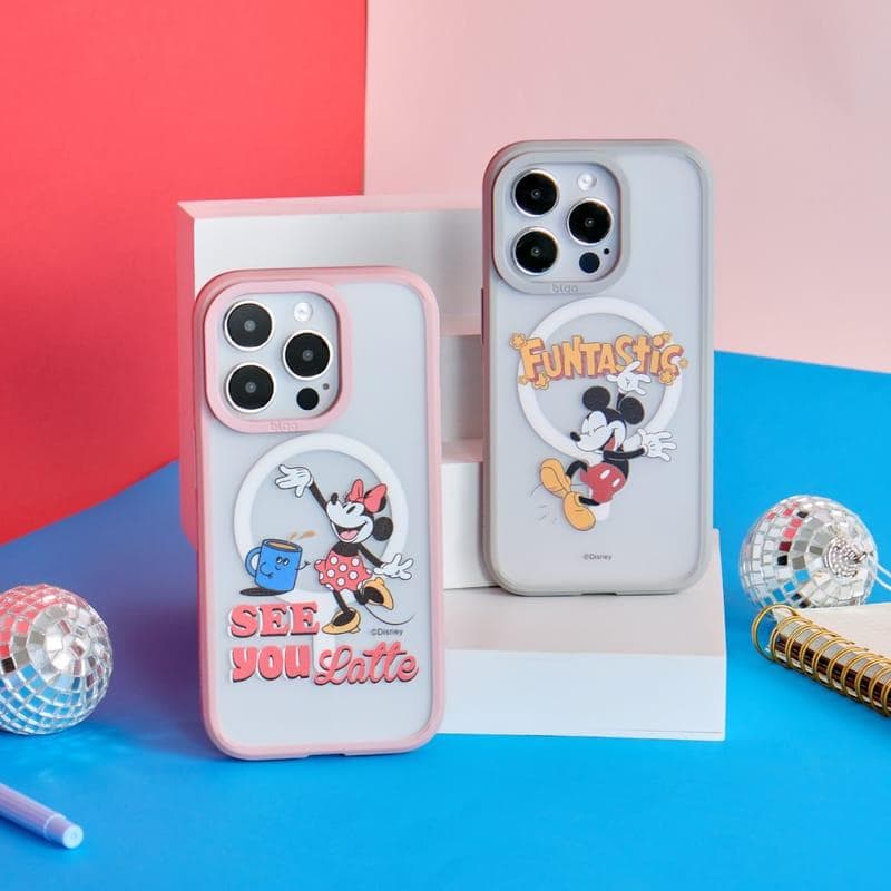 ディズニー ミッキー iPhone スマホケース　MagSafe 対応