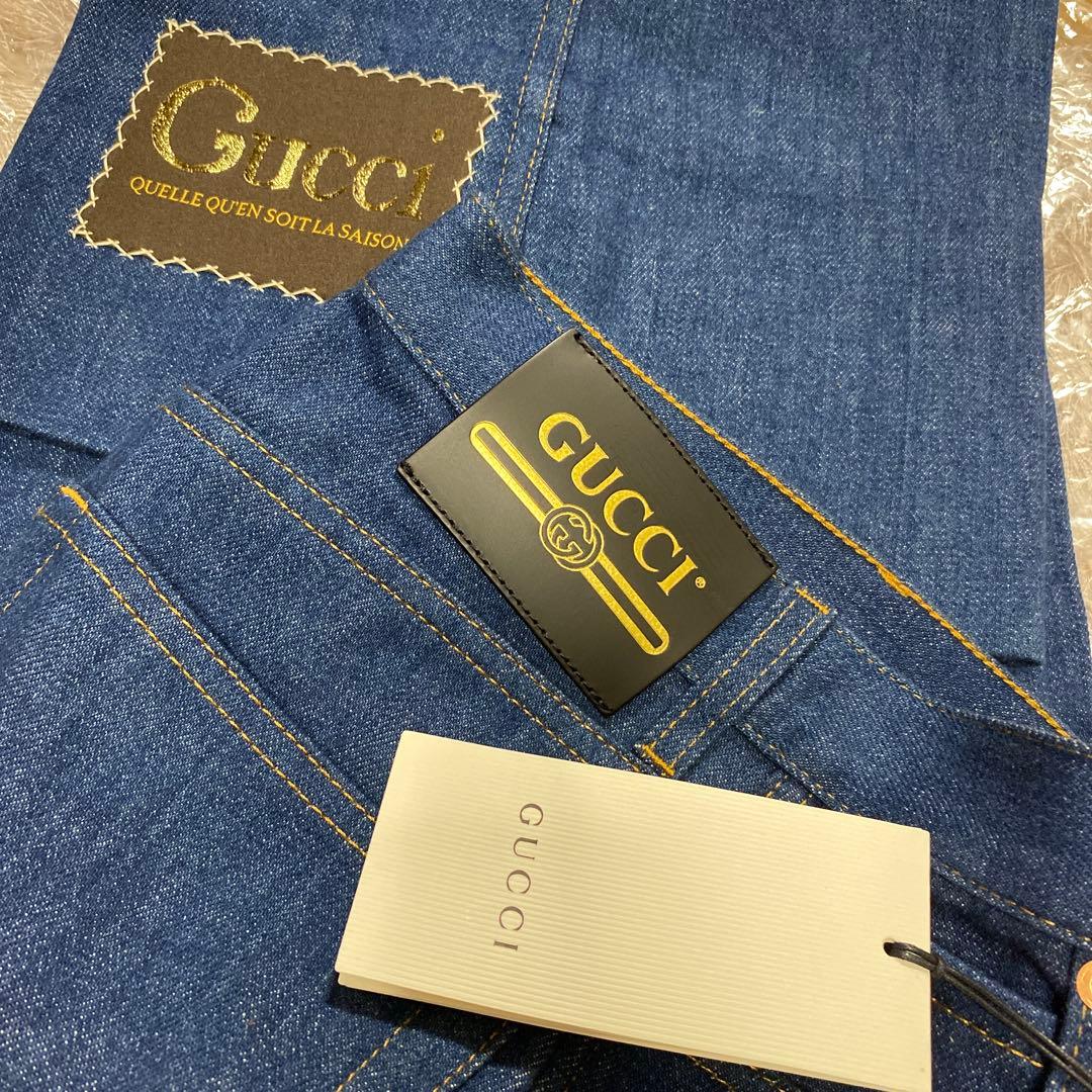 GUCCI キッズ ブーツカットデニムパンツ 624217 サイズ150（20）