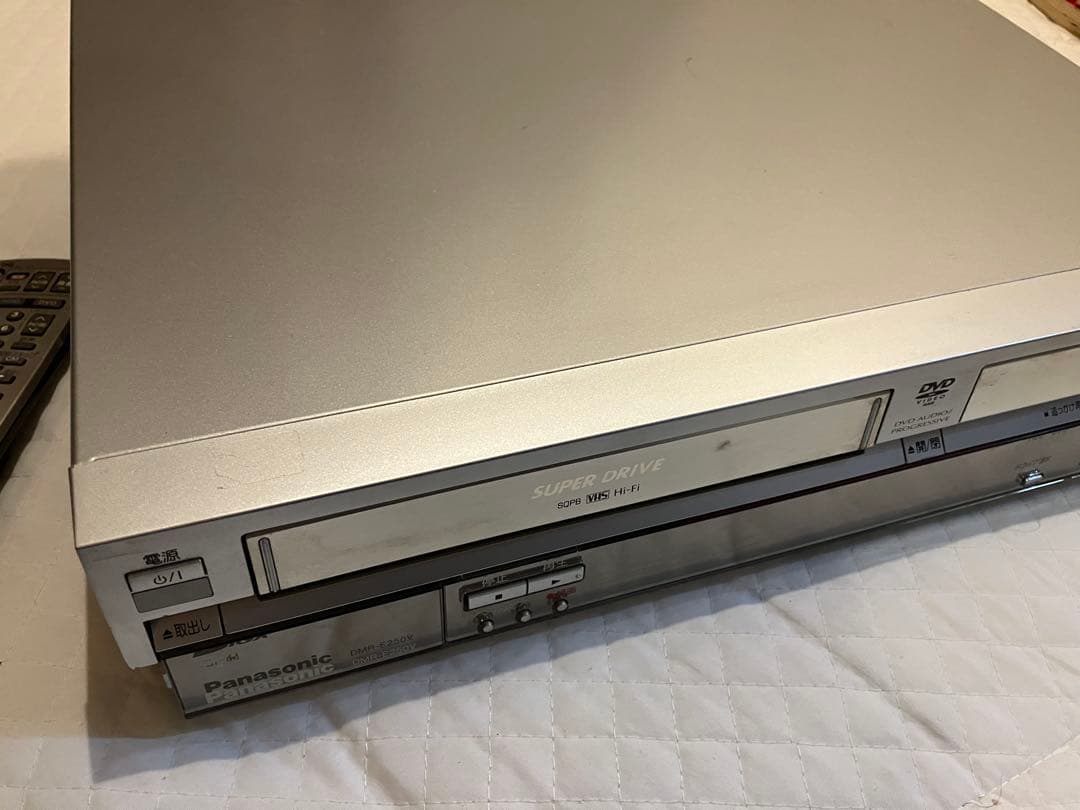 panasonic パナソニック VHS DVD プレーヤー DMR-E250V